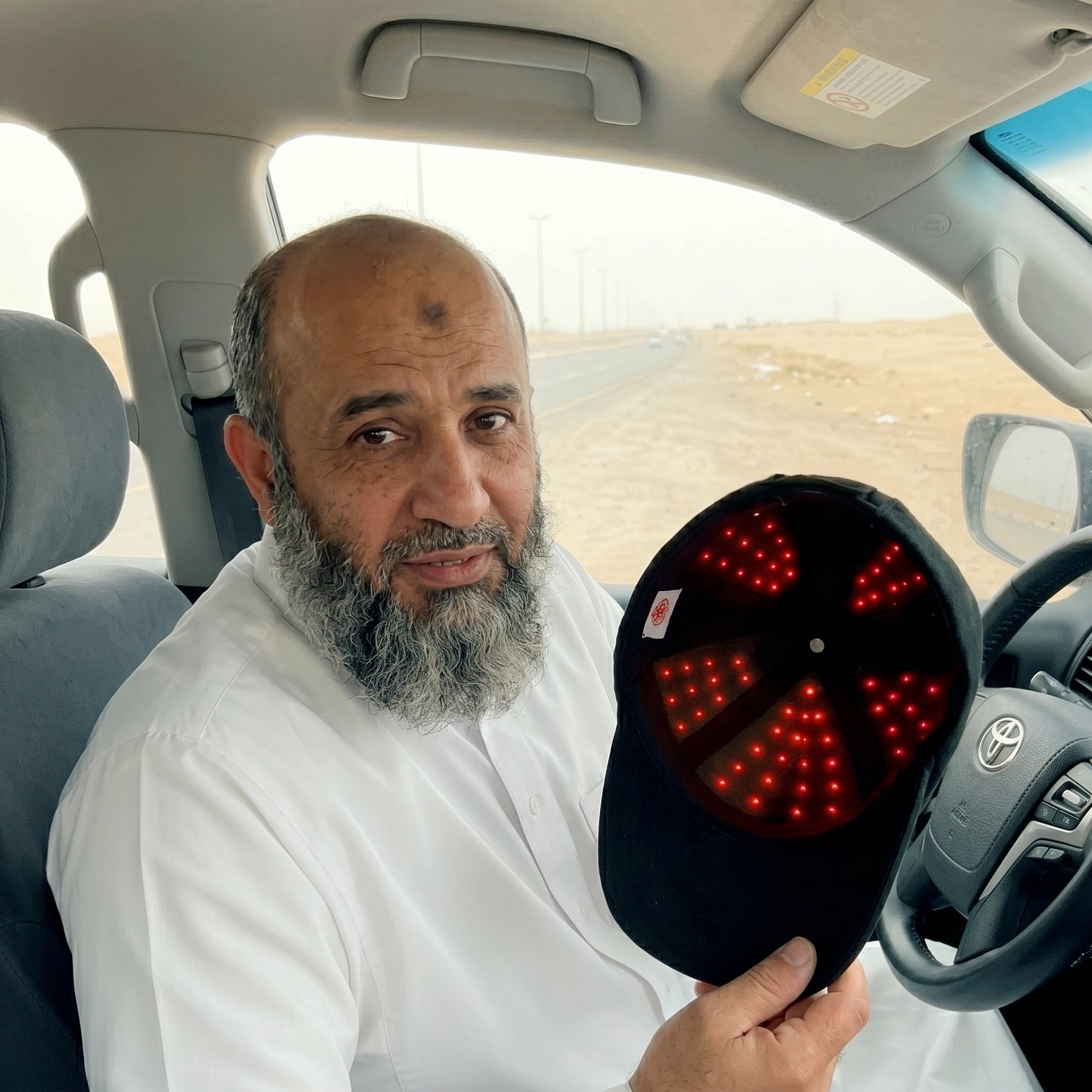 Madoise Red Light Cap