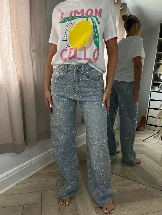 Madoise Rhinestone Jeans